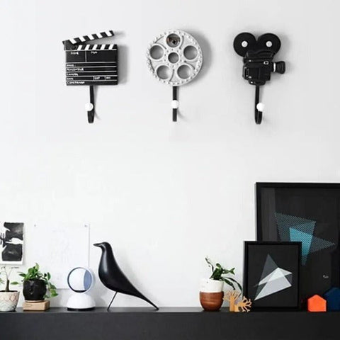 porte-clé mural cinéma