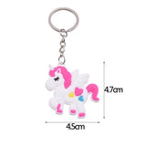 porte clés emoji licorne coeur