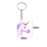 porte-clés emoji licorne rêveuse