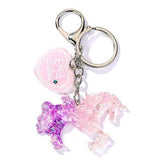 porte clé licorne résine