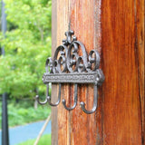 Porte cle mural fer forgé