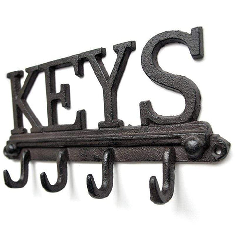 Porte-clé mural métal