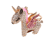 porte clef licorne perle