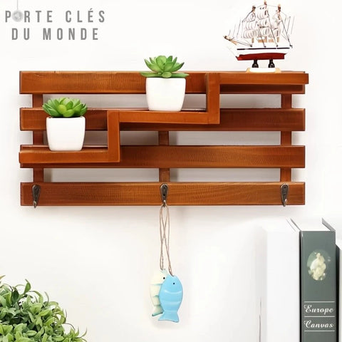 accroche clé mural design​