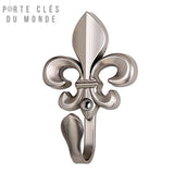 porte clés mural fleur de lys