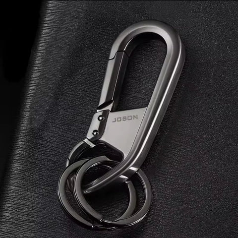 Porte clés acier homme