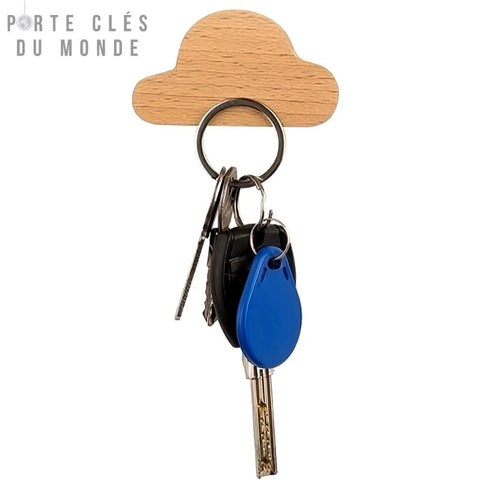 porte clé mural aimanté nuage
