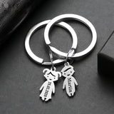 porte clé couple girl and boy personnalisé