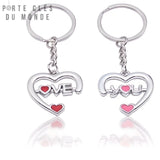 duo de porte clé couple love you