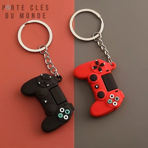porte clé couple duo de manette geek