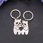 Porte Clé Couple Panda