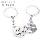 Porte clé couple papi et mamie amoureux