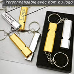 porte clé couple sifflet personnalisable