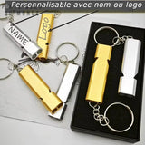 porte clé couple sifflet personnalisable
