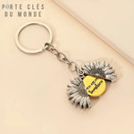 porte clé couple soleil "you are my sunshine"