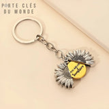 porte clé couple soleil "you are my sunshine"
