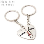 porte-clés de couple