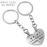 duo de porte clé best friend forever