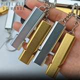 porte clé duo de sifflet personnalisé 