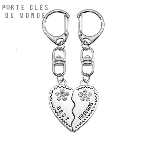 duo de porte clé meilleur ami assortis