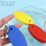 Porte-clés flottant pour bateau en plusieurs coloris en flottaison