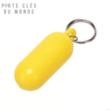 Porte clé flottant pour bateau jaune vif, pratique et léger