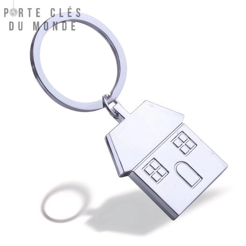porte clé maison en forme de maison