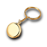 Porte clé médaillon photo