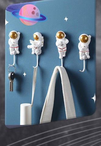 Porte clef mural astronaute