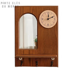 porte clé mural avec miroir