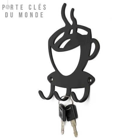 porte clés mural café