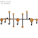 porte clés mural design