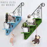 Porte Clé Mural Escalier