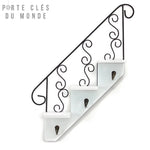 porte clé mural escalier
