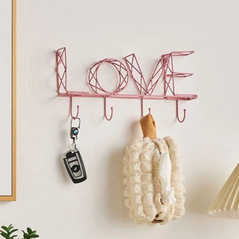 Porte-clés mural love