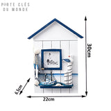 porte clés marin mural