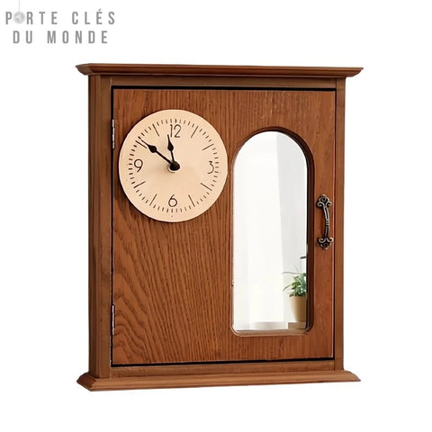 porte clé mural miroir