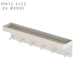 porte clé mural moderne blanc