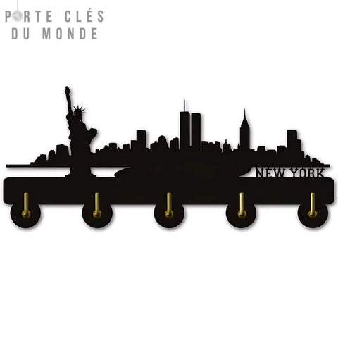 porte clé mural new york
