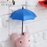 porte clé mural parapluie dimension