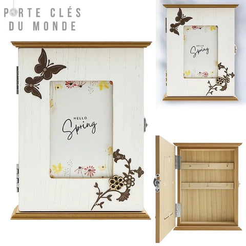 porte clé mural photo personnalisé