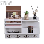 porte clés mural rangement