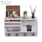 porte clés mural rangement