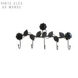 Porte Clé Mural Rose