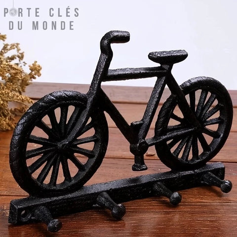 porte clés mural vélo