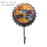 porte clé mural voiture vintage