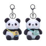 Porte clé panda couple 