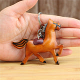 Porte clef cheval cuir