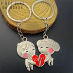 porte-clés couple amoureux en duo