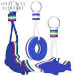 porte clés flottant lot de 3